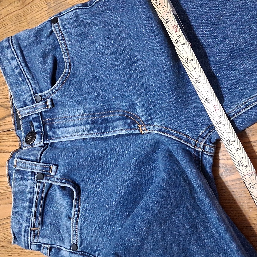 RAG & BONE Jeans Womens 24 BLUE BOOTCUT BOOT CUT Preowned HEMMED ?? - Picture 4 of 10